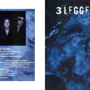 Frozen Summer by 3 Legged Dogg - album cover