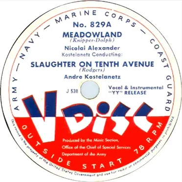Meadowland / Slaughter on Tenth Avenue / Lamento de Frederico by Various Artists - album cover