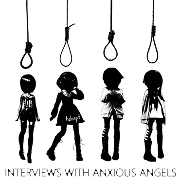 interviews with anxious angels by halospit - album cover