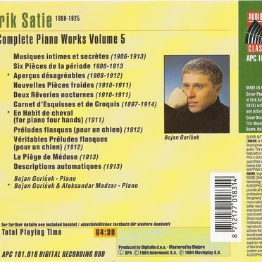 Complete Piano Works, Volume 1
