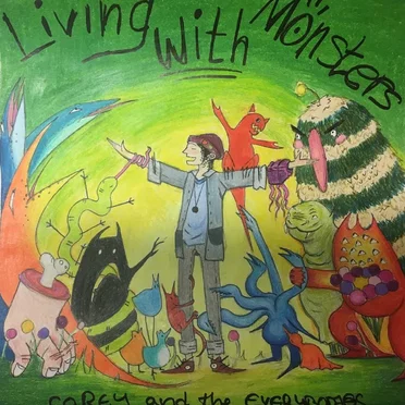 Living With Monsters by Casper Friendly - album cover