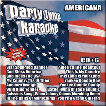 Party tyme karaoke Americana by Various Artists - album cover