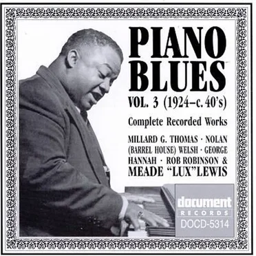 Piano Blues Volume 3 (1924-c. 40's) by Various Artists - album cover