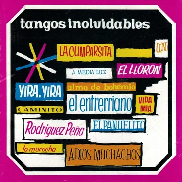 Tangos inolvidables by Various Artists - album cover