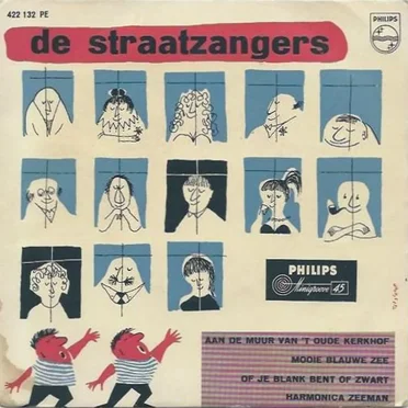 Aan de muur van ’t oude kerkhof