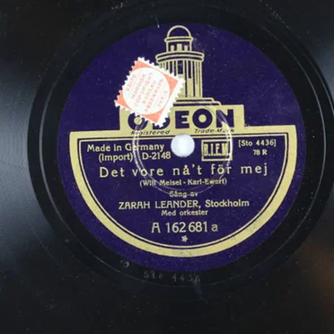 Det vore nå’t för mej / Stockholm blir Stockholm