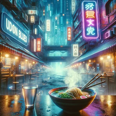 Udon Blues by Aeon Angeles - album cover