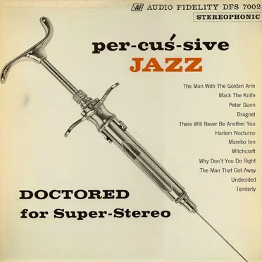 Per-cus-sive Jazz by Peter Appleyard - album cover