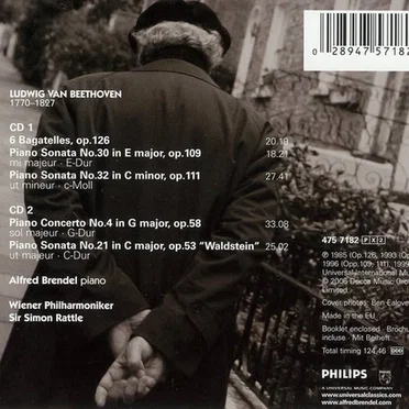 Piano Sonatas No.21, Op.53 "Waldstein" / No.30, Op.109 / No.32, Op.111 / Bagatelles, Op.126 / Piano Concerto No.4