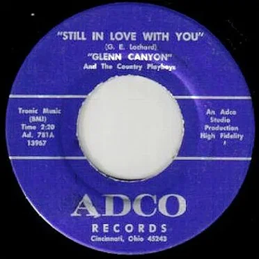 Still in Love With You / I Won't Be Able to Make It by Glenn Canyon & The Country Playboys - album cover