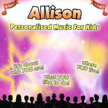 My Name Is Allison - Personalized Music for Kids by Various Artists - album cover