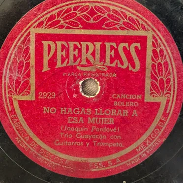 No hagas llorar a esa mujer / Flores negras