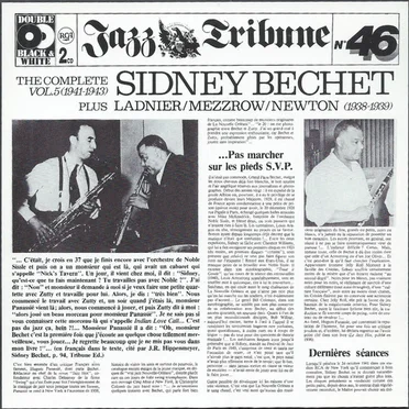 The Complete Sidney Bechet, Vol. 5 (1941–1943) Plus Ladnier/Mezzrow/Newton (1938–1939)