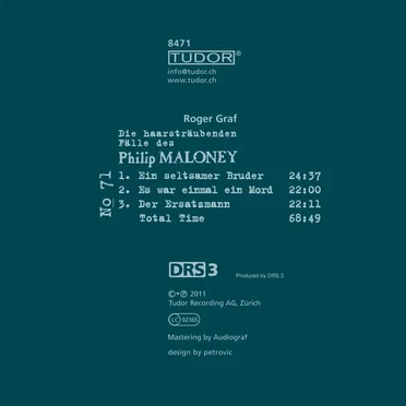 Die haarsträubenden Fälle des Philip Maloney, N° 71 by Roger Graf - album cover