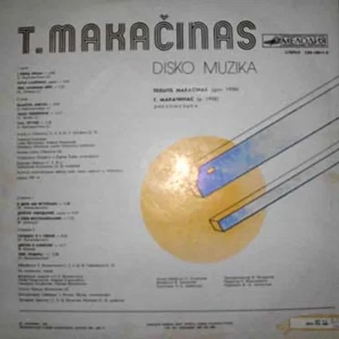 Disko Muzika by Teisutis Makačinas - album cover