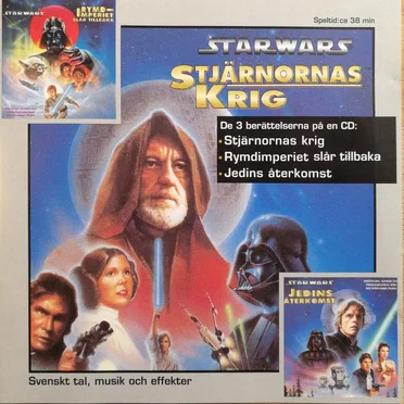 Starwars - Stjärnornas Krig, Rymdimperiet slår tillbaka, Jedins återkomst by Various Artists - album cover