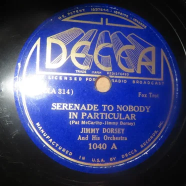 Serenade to Nobody in Particular / Dorsey Dervish