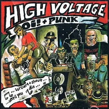 High Voltage Punk & Oi! by Various Artists - album cover
