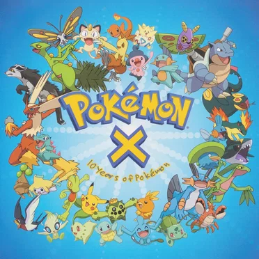 Pokémon X: 10 Years of Pokémon by Various Artists - album cover