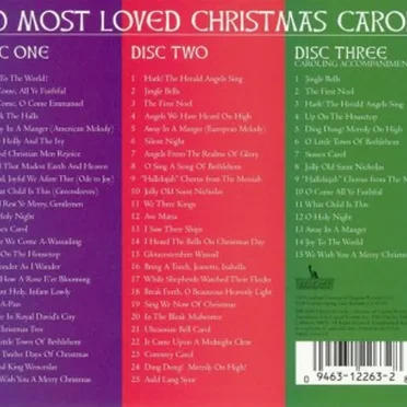 50 Most Loved Christmas Carols by Various Artists - album cover