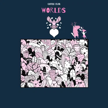 Worlds by coffee flvr - album cover