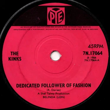 Dedicated Follower of Fashion / Sittin' on My Sofa