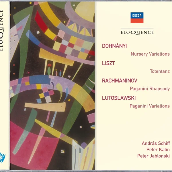 Dohnányi: Nursery Variations / Liszt: Totentanz / Rachmaninov: Paganini Rhapsody / Lutosławski: Paganini Variations