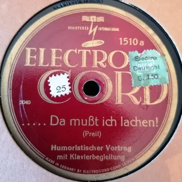 ... Da mußt ich lachen! / Ich hab’n Vogel - mit Musik