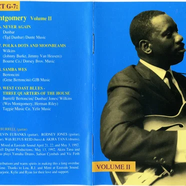 A Tribute To Wes Montgomery Volume II by Project G-7 - album cover