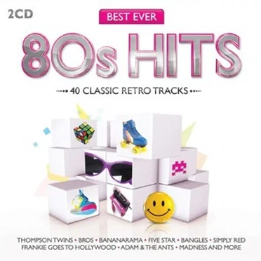 Best Ever 80s Hits by Various Artists - album cover