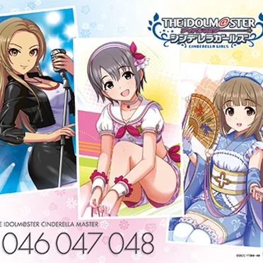 THE IDOLM@STER CINDERELLA MASTER 046-048 乙倉悠貴・松永涼・依田芳乃