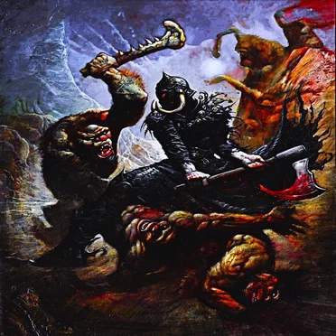 Heavy Caveman Riffs by Reb Bartlett - album cover