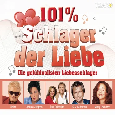 101% Schlager der Liebe by Various Artists - album cover