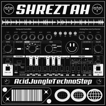 AcidJungleTechnoStep by Shreztah - album cover