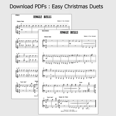 Easy Christmas Duets by Sally Greenaway - album cover