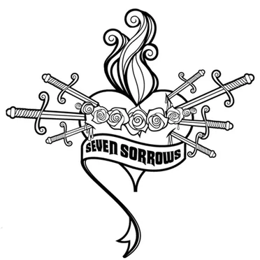 Pierced by Our Inequities by Seven Sorrows - album cover