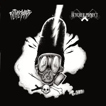 Filthy Charity/The Butcher Project Split 10" by Filthy Charity - album cover
