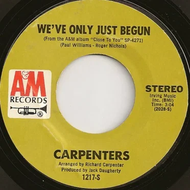 We've Only Just Begun