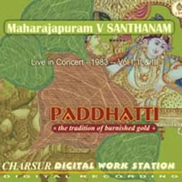 Paddhatti by Maharajapuram Santhanam - album cover