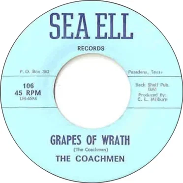 Grapes Of Wrath / Summer Should Bring Happiness by The Coachmen - album cover