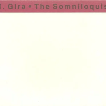The Somniloquist by Michael Gira - album cover