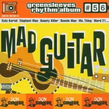 Greensleeves Rhythm Album #56: Mad Guitar by Various Artists - album cover