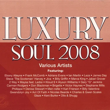 Luxury Soul 2008 by Various Artists - album cover