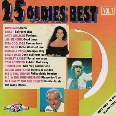 25 Oldies Best, Vol. 7 by Various Artists - album cover