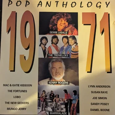Pop Anthology 1971 by Various Artists - album cover