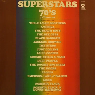 Superstars of the 70s by Various Artists - album cover