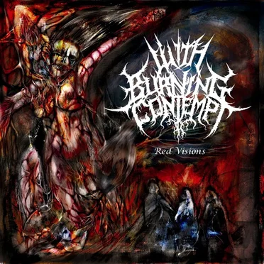 Red Visions by With Burning Contempt - album cover