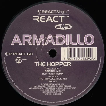 The Hopper by Armadillo - album cover