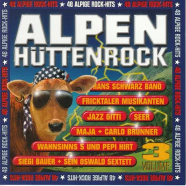 Alpenhütten Rockhits - Vol.3 by Various Artists - album cover