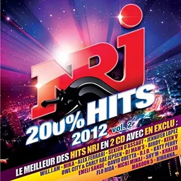 NRJ 200% Hits 2012, Volume 2 by Various Artists - album cover